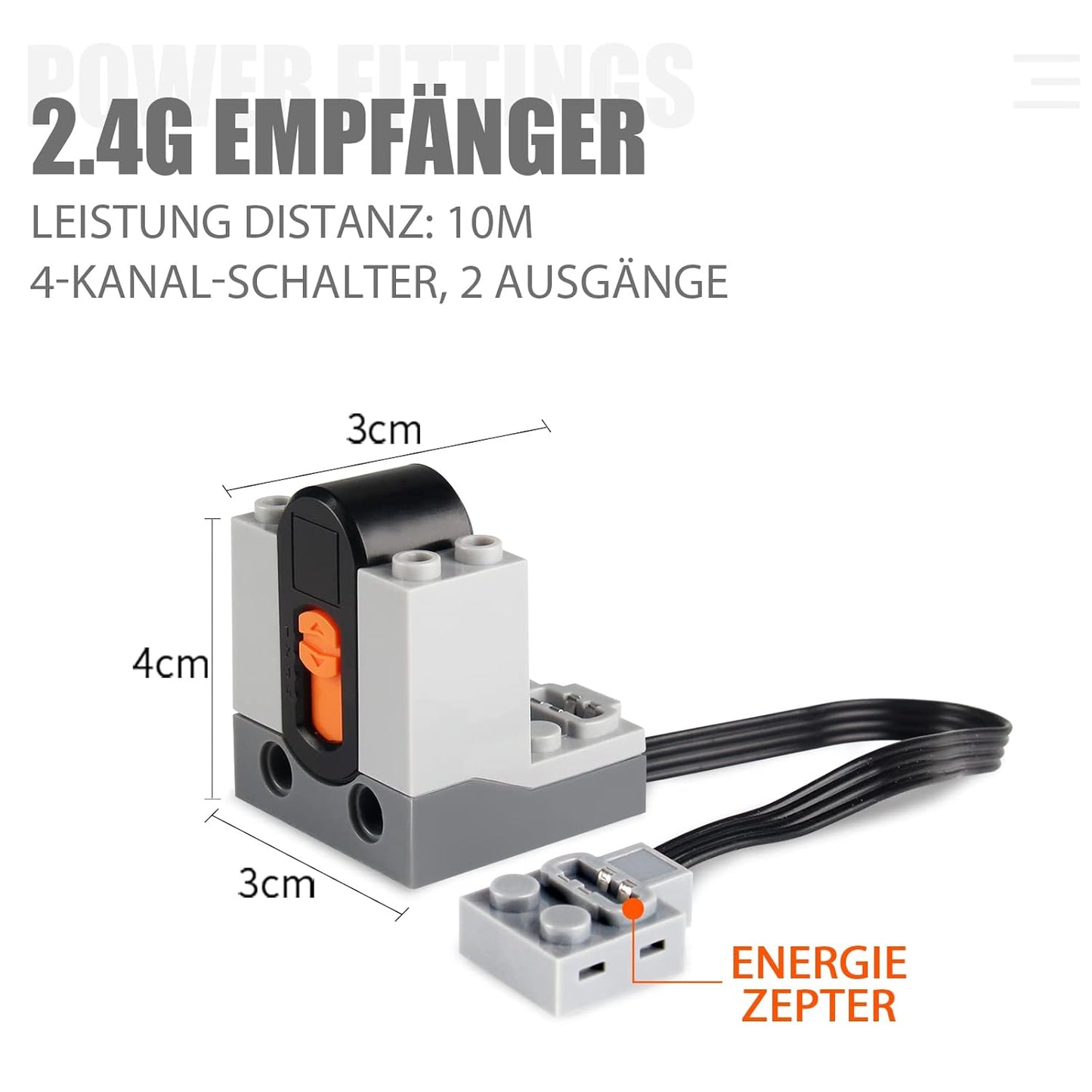 ZMBlock Bausteine Technik Motor SetsTechnic Power Functions(5 Stück)