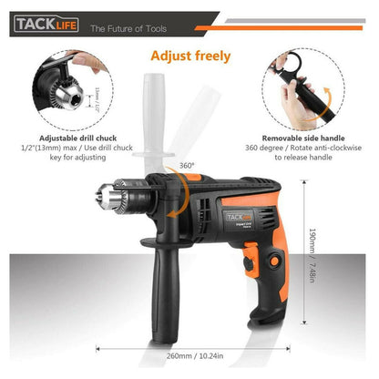 TACKLIFE PID-01A Schnellspannbohrmaschine