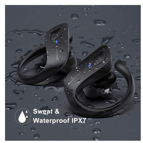 Axloie G2 Bluetooth Sport-Ohrhörer 35 Stunden Spielzeit Drahtlose Ear Kopfhörer