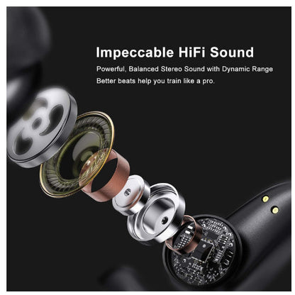 Axloie G2 Bluetooth Sport-Ohrhörer 35 Stunden Spielzeit Drahtlose Ear Kopfhörer