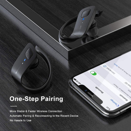 Axloie G2 Bluetooth Sport-Ohrhörer 35 Stunden Spielzeit Drahtlose Ear Kopfhörer