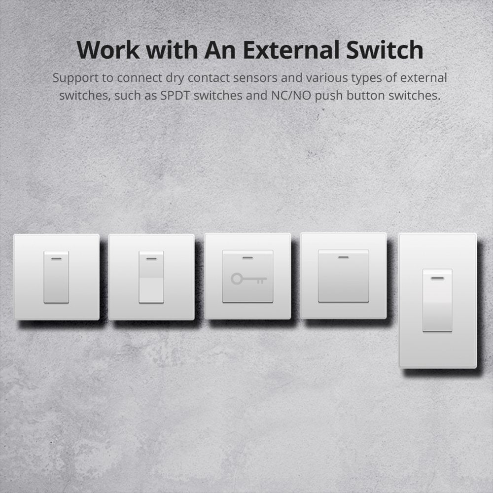 SONOFF MINI R2 Wifi Smart Switch 2.4G Alexa, IOS, Andriod kompatibel