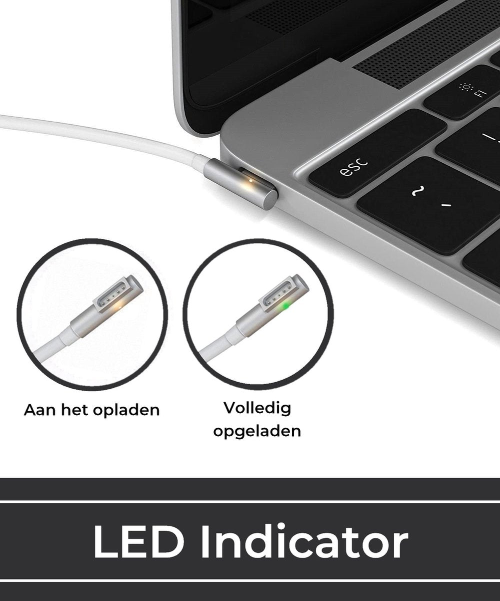 Ladegerät passend für MacBook Pro (Magsafe 1 85w) | A1343, A1222, A1290, A1172 MacBook Pro 15"/17" Adapter 85 Watt von Zedar