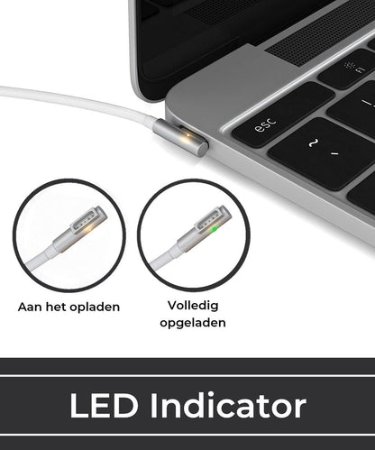 Ladegerät passend für MacBook Pro (Magsafe 1 85w) | A1343, A1222, A1290, A1172 MacBook Pro 15"/17" Adapter 85 Watt von Zedar
