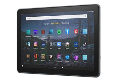 Amazon Fire HD 10 Plus Tablet (2021) Full HD Display, 32 GB, Octa-Core, 4 GB RAM, kabellose Ladefunktion, mit Spezialangeboten - Schiefergrau