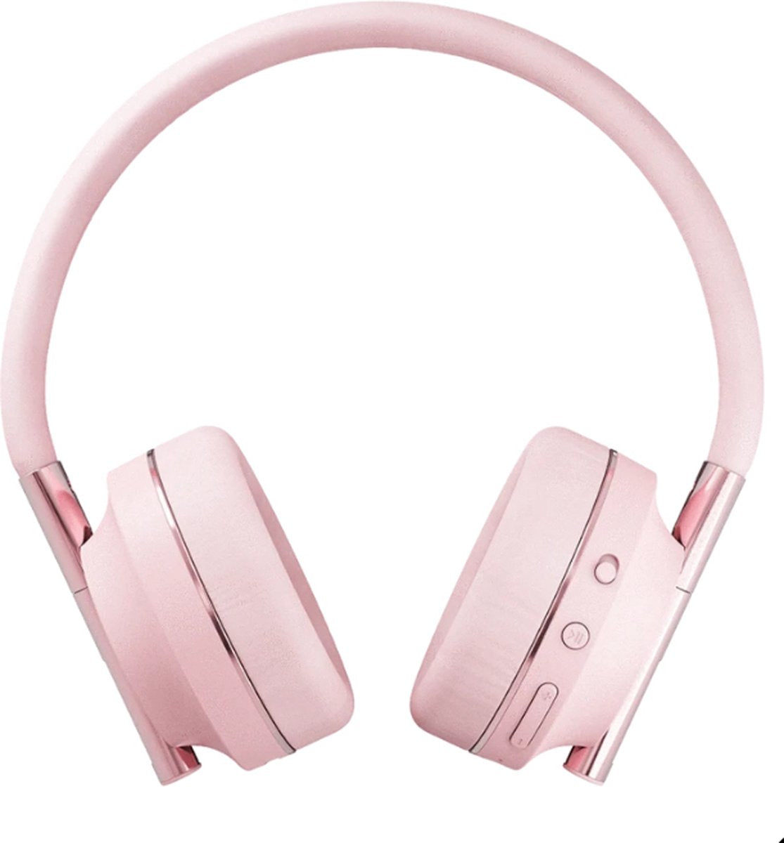 Happy Plugs - Play Wireless Headphones Over-Ear Kopfhörer 85dB Kabellos Bluetooth Kopfhörer Rosegold