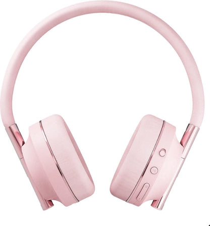 Happy Plugs - Play Wireless Headphones Over-Ear Kopfhörer 85dB Kabellos Bluetooth Kopfhörer Rosegold