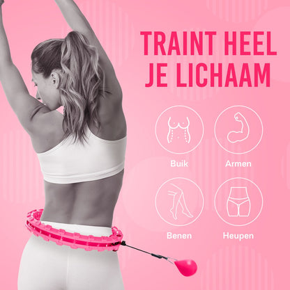 Smart Hula Hoop Fitness – Beschwerter Hula Hoop für Erwachsene und Kinder – Fitness Hula Hoop – Hoop Fitness