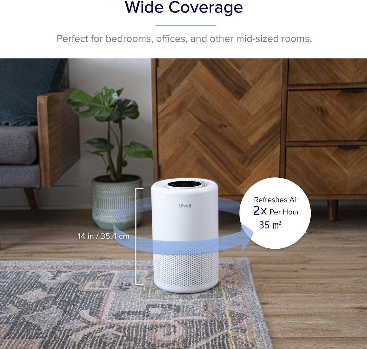 Levoit Core 200s Smart True HEPA Luftreiniger – Luftreiniger