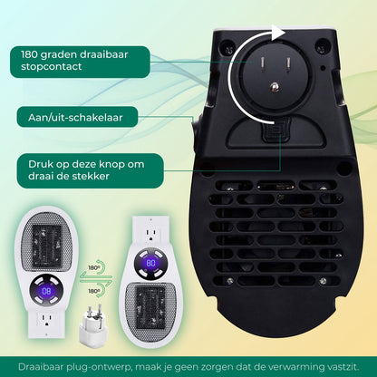 Tragbare Heizung 500 W