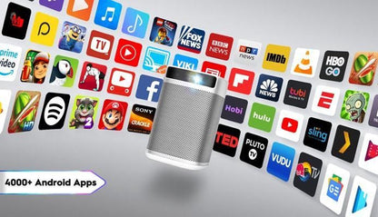 Xgimi MoGo Pro DLP-Projektor Beamer Full-HD/HDMI/USB/WLAN/Bluetooth/300 Lumen