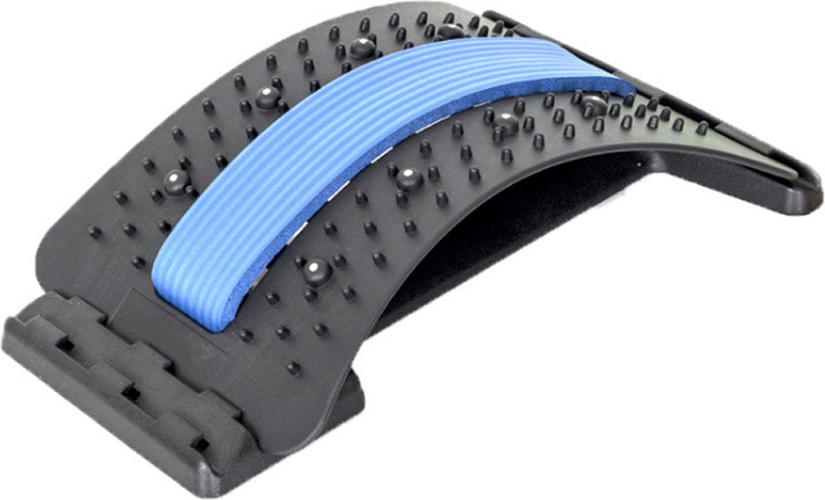 Backstretcher Für Rückenbeschwerden - Bequeme Back Stretcher mit weichen Massage Pads - Verstellbarer Rückendehner
