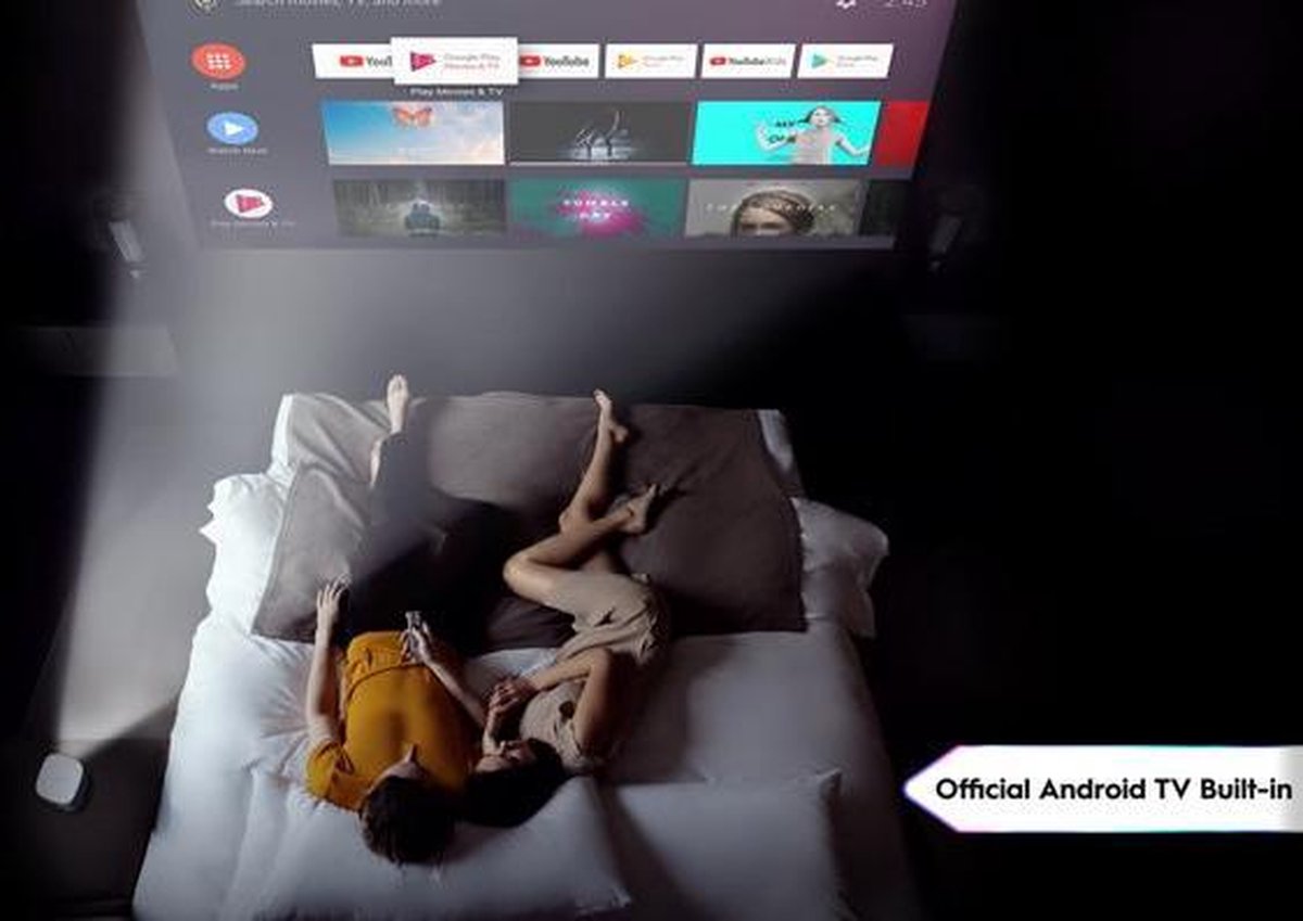 Xgimi MoGo Pro DLP-Projektor Beamer Full-HD/HDMI/USB/WLAN/Bluetooth/300 Lumen