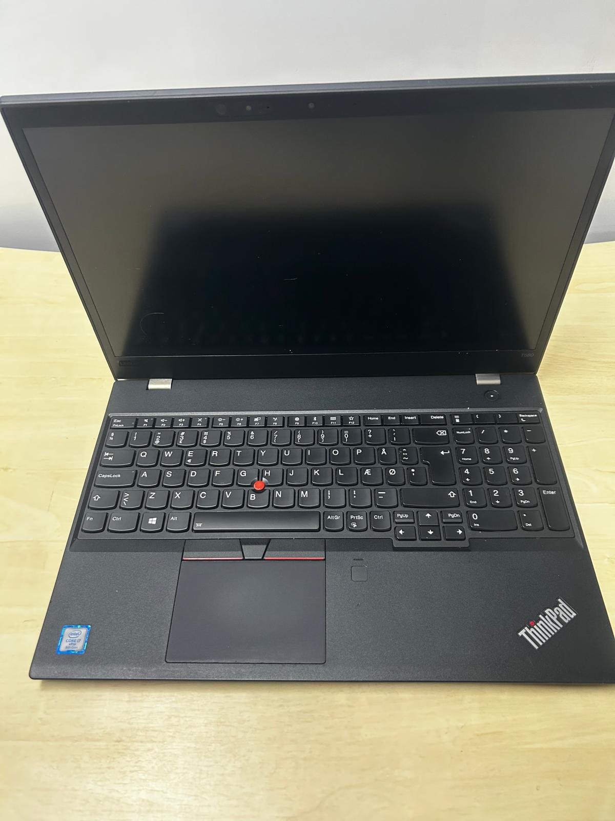 LENOVO Thinkpad T580 Intel Core  i7-8650U  16 GB RAM 500 GB M.2 SSD 15'' Notebook