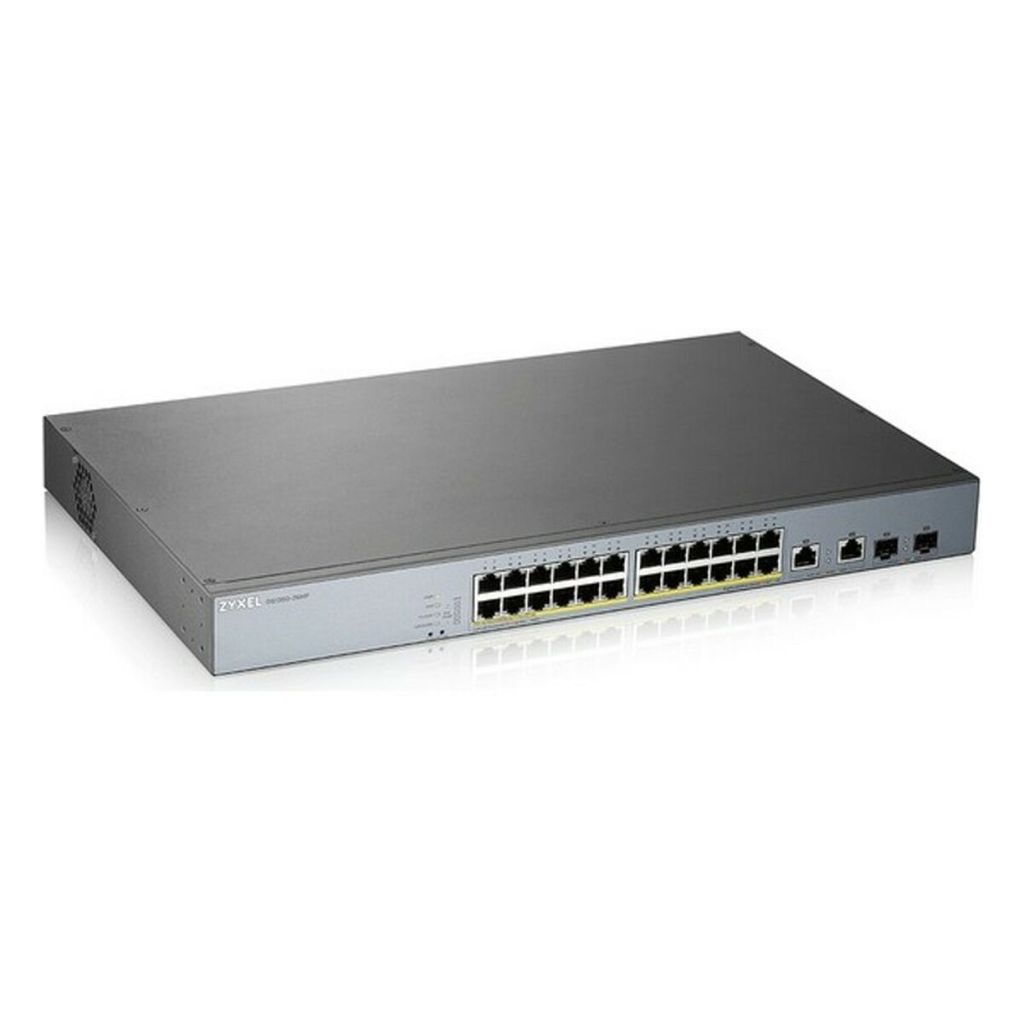 ZyXEL GS1350-26HP-EU0101F – Managed – L2 – Gigabit Ethernet (10/100/1000) – Power over Ethernet (PoE) – Rack-Einbau