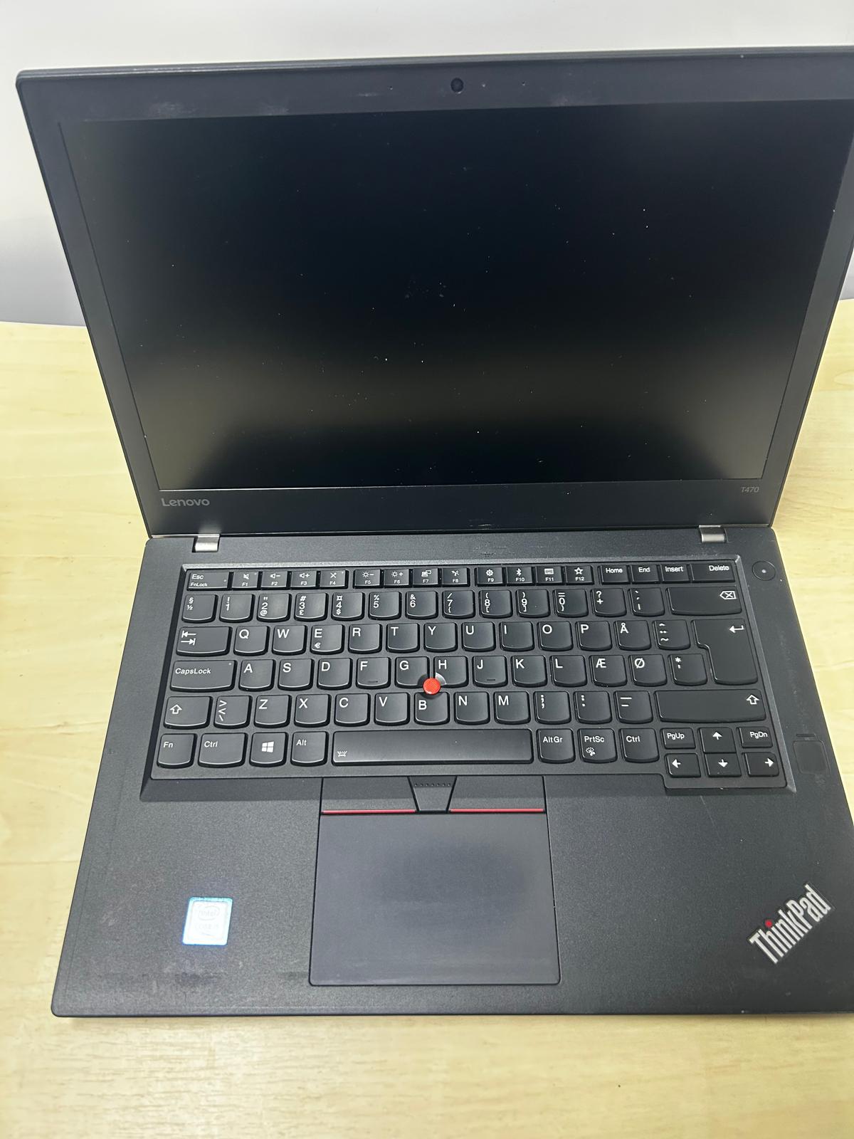 LENOVO Thinkpad T470 Intel i5 i5-7200U  8 GB RAM 256 GB SSD 14'' Notebook