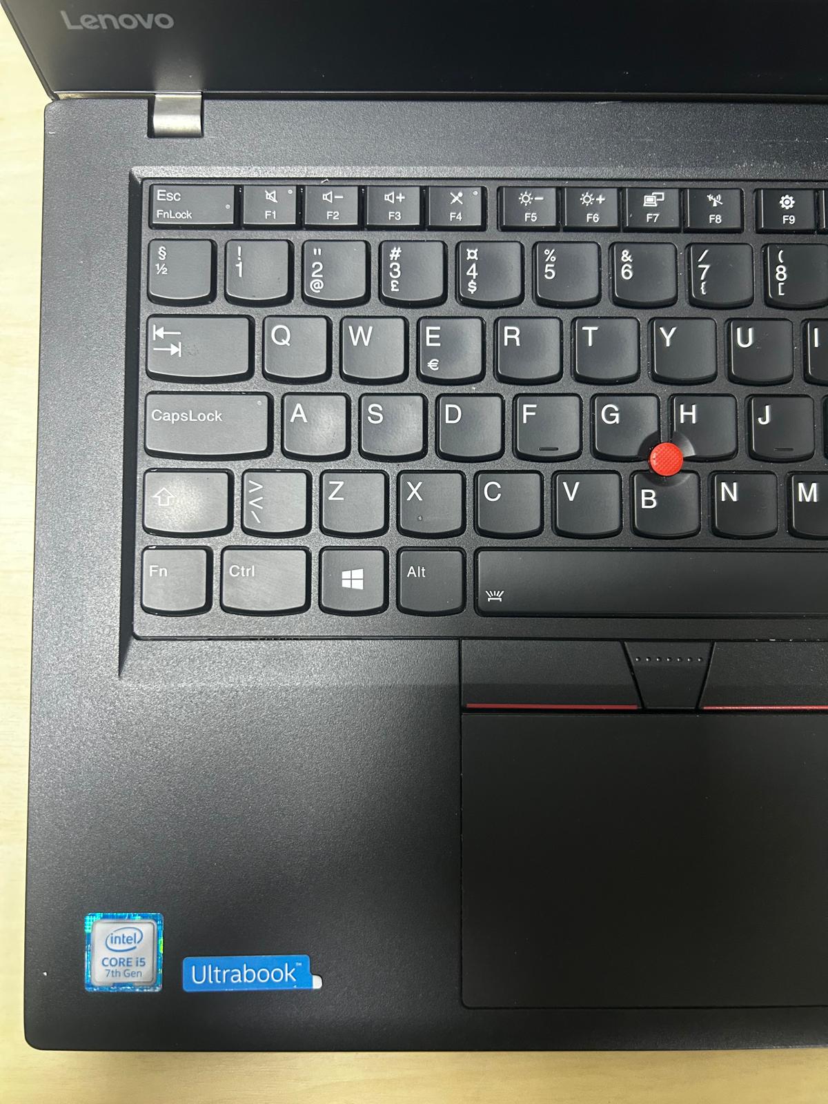 LENOVO Thinkpad T470 Intel i5 i5-7200U  8 GB RAM 256 GB SSD 14'' Notebook