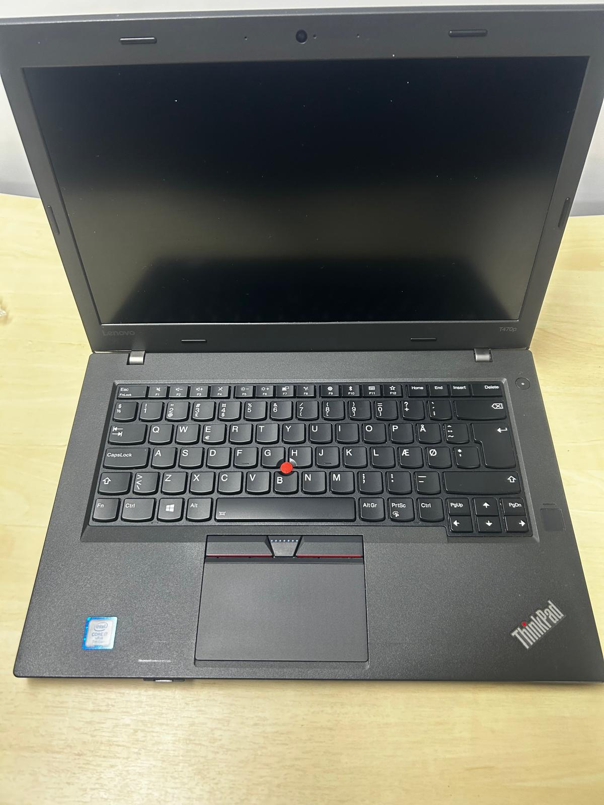 LENOVO Thinkpad T470p Intel Core  i7-7820HQ 2.9 GHz 16 GB RAM 500 GB 13.1 Notebook