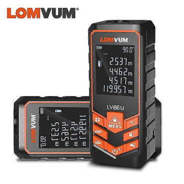Lomvum Laser-Entfernungsmesser Lv66u Auto Level Entfernungsmesser Elektronische Analyse Messgerät Entfernungsmesser 40m-120m