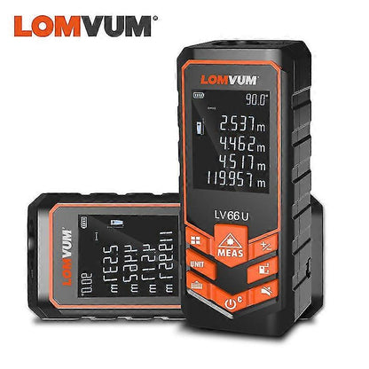 Lomvum Laser-Entfernungsmesser Lv66u Auto Level Entfernungsmesser Elektronische Analyse Messgerät Entfernungsmesser 40m120m