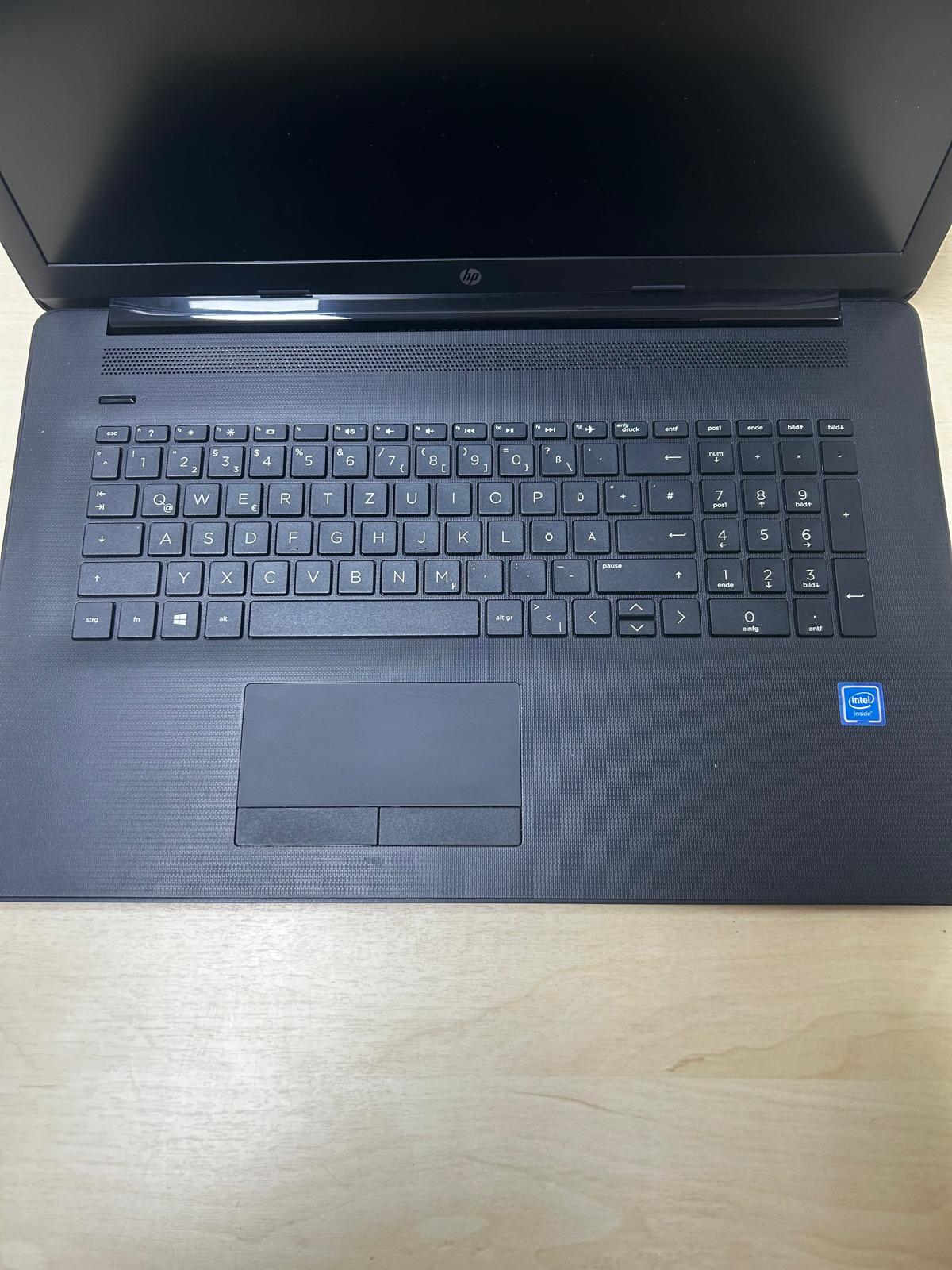 HP 17-BY0104NG Pentium N4000 8 G RAM 1 TB HDD 17.3'' Notebook