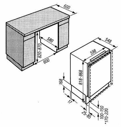 Miele Einbau-Kühlschrank K5122Ui D