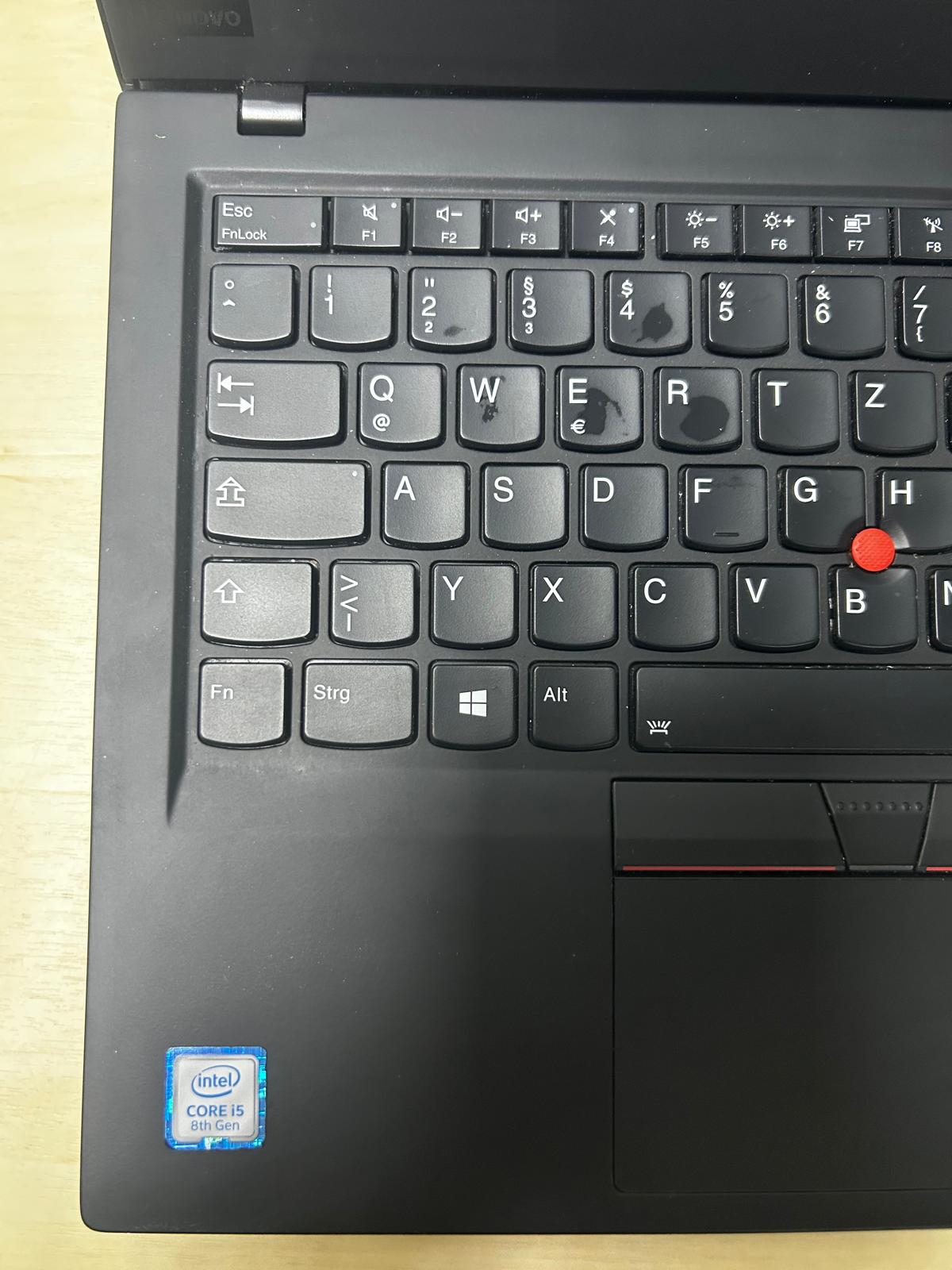 LENOVO X1 Carbon / TP0086B Intel i5 8250U 8 GB RAM 256 GB M.2 SSD 14'' Notebook