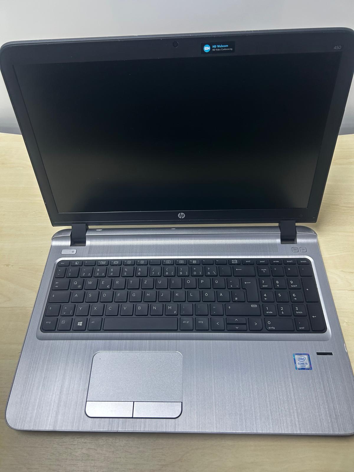 HP Probook 450 G3 Intel i5 6200U 6. Gen 16 GB RAM 256 GB  M.2 SSD 15.6'' Notebook