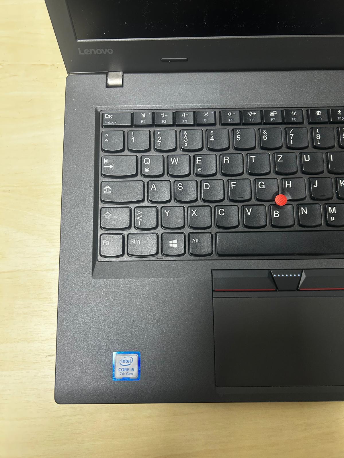 LENOVO Thinkpad T470 Intel i5 7200U 7.Gen 16 GB RAM 256 GB SSD 14'' Notebook