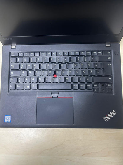 LENOVO Thinkpad T470 Intel i5 6200U 16 GB RAM 128 GB SSD 14'' Notebook