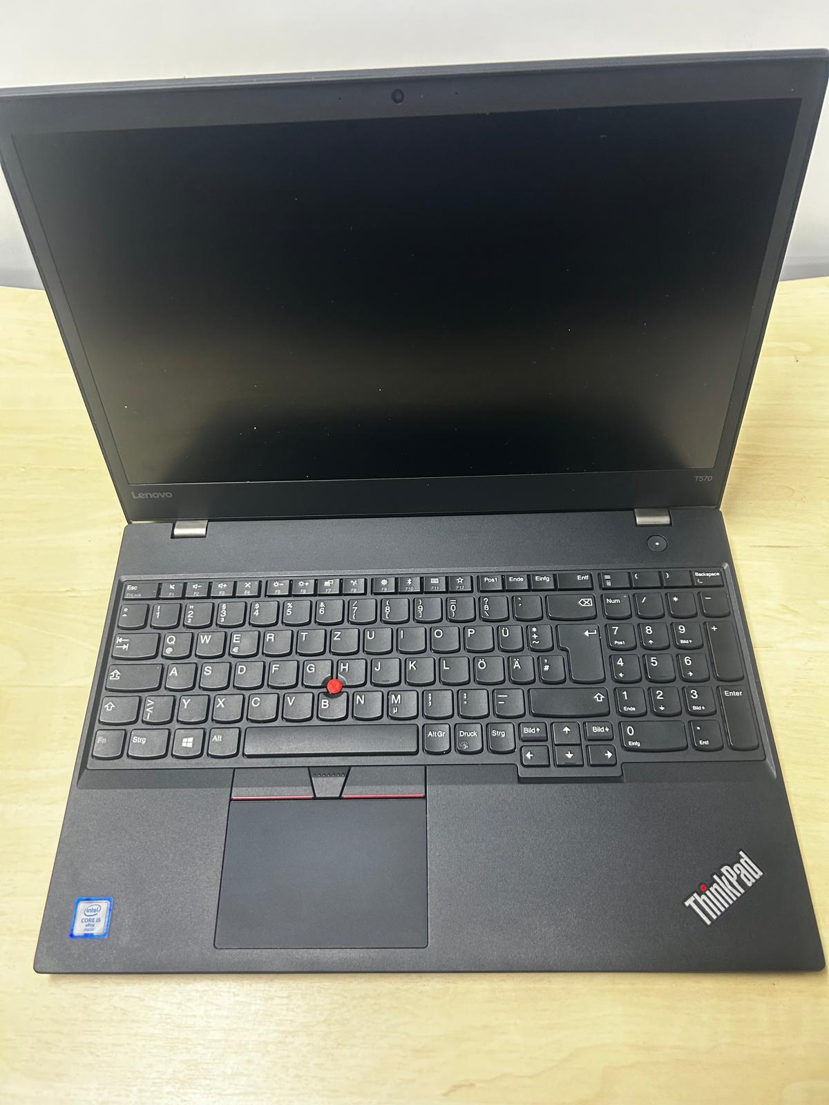 LENOVO Thinkpad T570 Intel i5 6300U 16 GB RAM 256 GB M.2 SSD 15.6'' Notebook