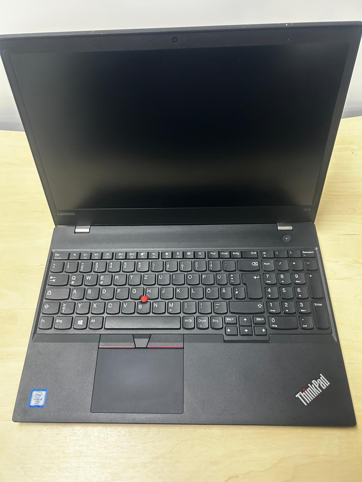 LENOVO Thinkpad T570 Intel i5 6300U 16 GB RAM 256 GB M.2 SSD 15.6'' Notebook