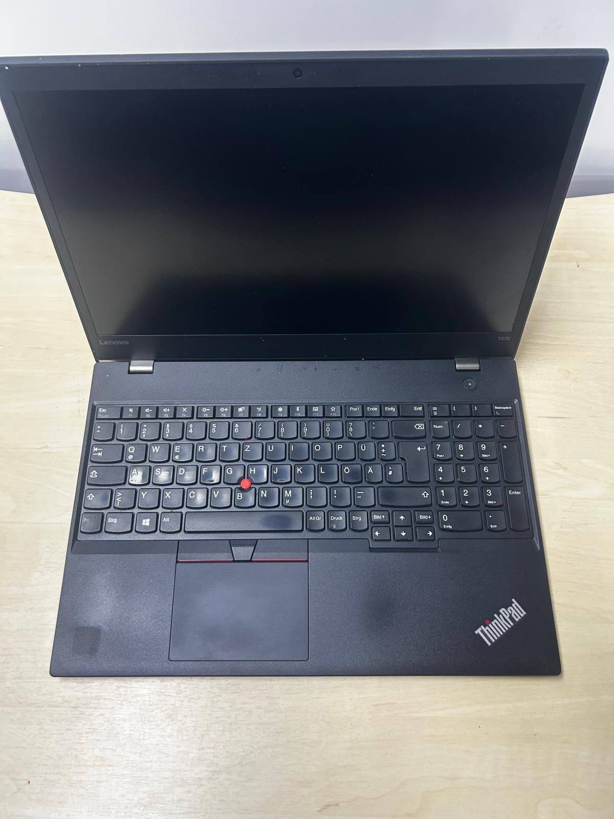 LENOVO Thinkpad T570 Intel i5 6300U 16 GB RAM 240 GB SSD 15.6'' Notebook