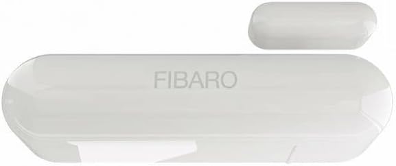 FIBARO HomeKit enabled Door Window Sensor White / iOS Bluetooth Türkontaktsensor mit Temperatursensorr, Schilf Schalter, FGBHDW-002