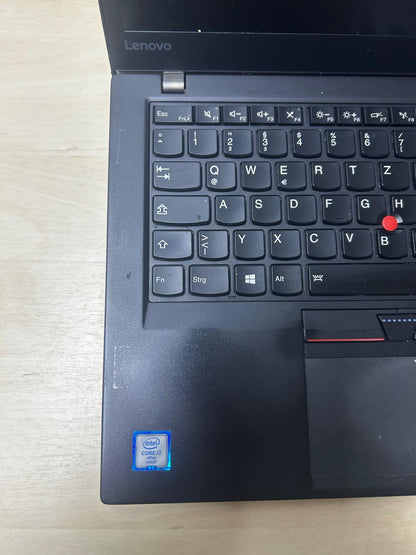 LENOVO T460S Intel i7 6600U 12 GB RAM 256 GB M.2 SSD 14'' Notebook