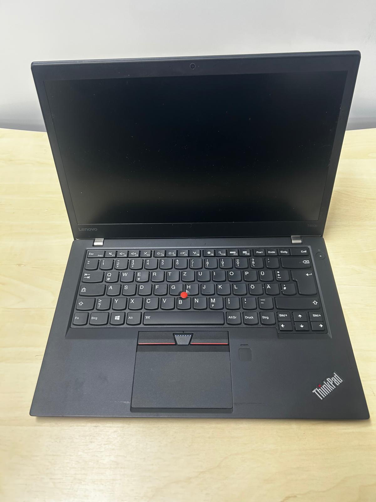 LENOVO T460S Intel i7 6600U 12 GB RAM 256 GB M.2 SSD 14'' Notebook