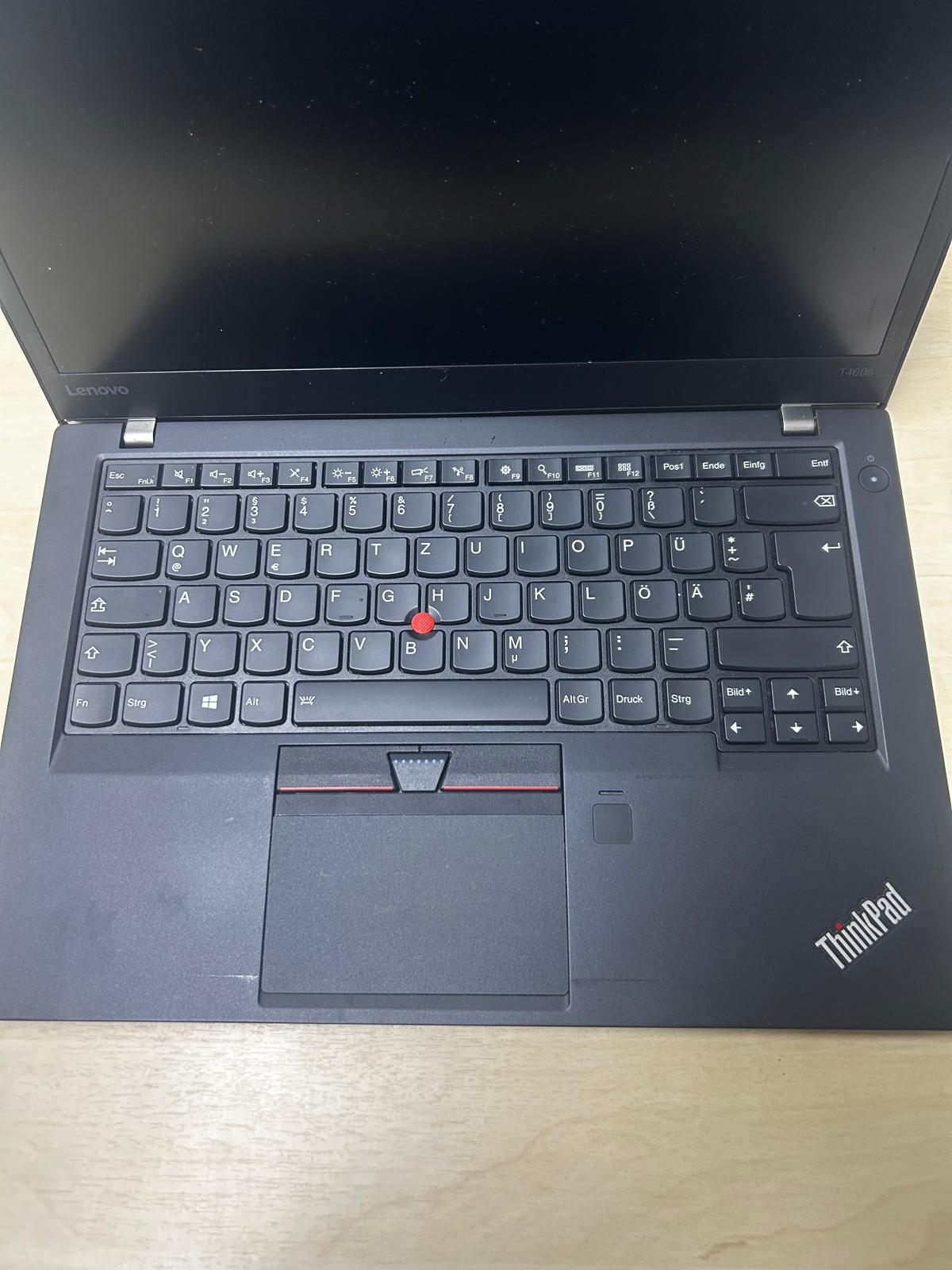 LENOVO T460S Intel i7 6600U 12 GB RAM 256 GB M.2 SSD 14'' Notebook