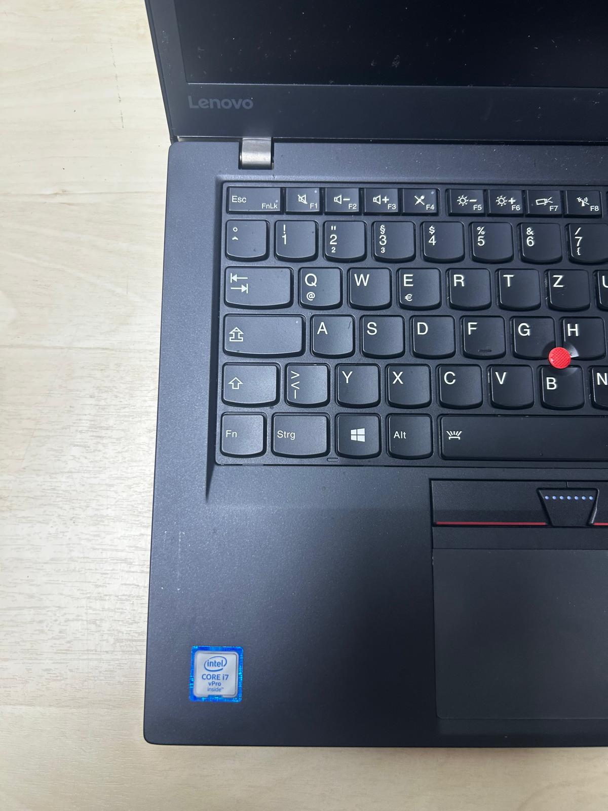 LENOVO T460S Intel i7 6600U 20 GB RAM 256 GB M.2 SSD 14'' Notebook