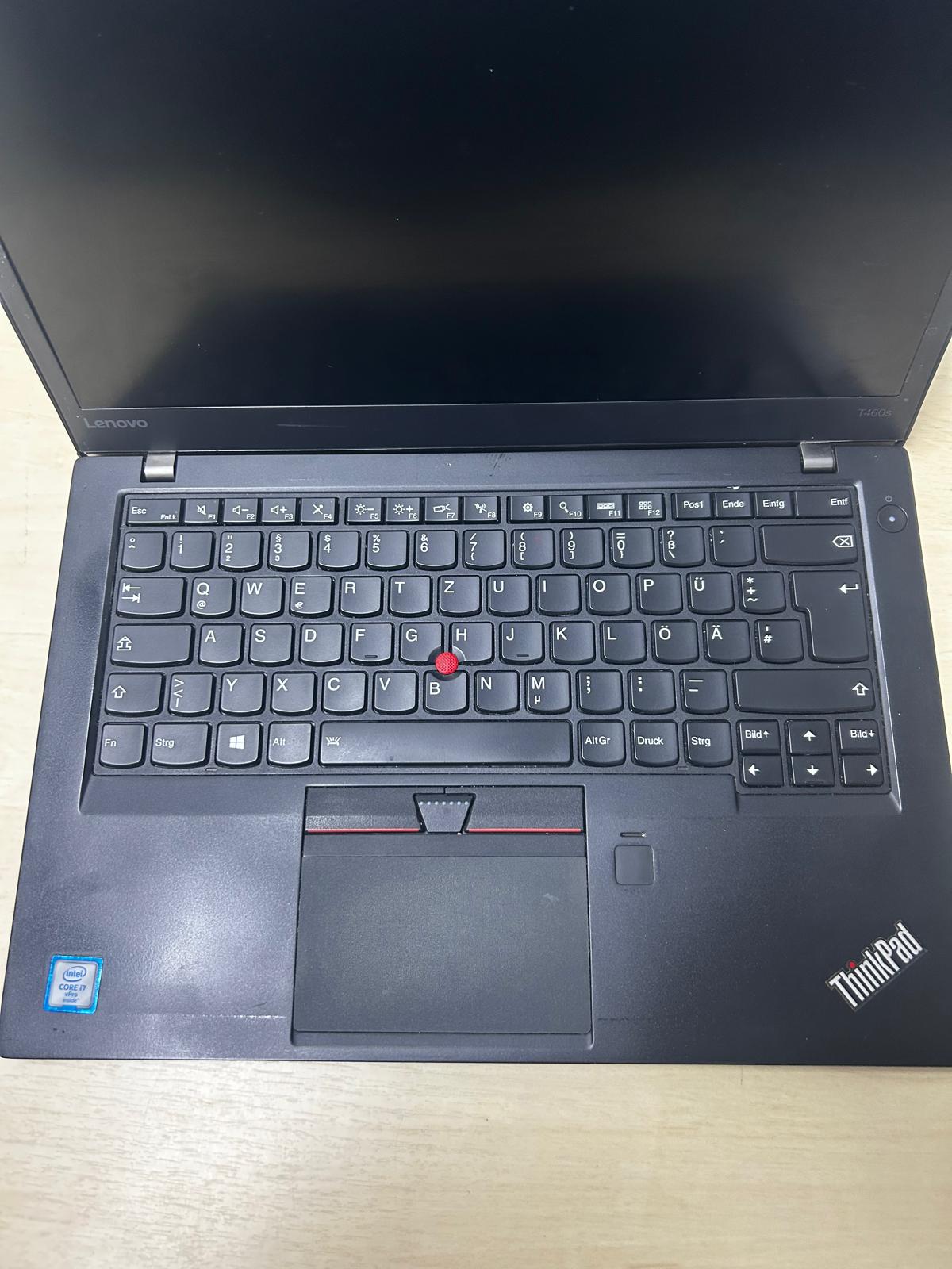 LENOVO T460S Intel i7 6600U 20 GB RAM 256 GB M.2 SSD 14'' Notebook