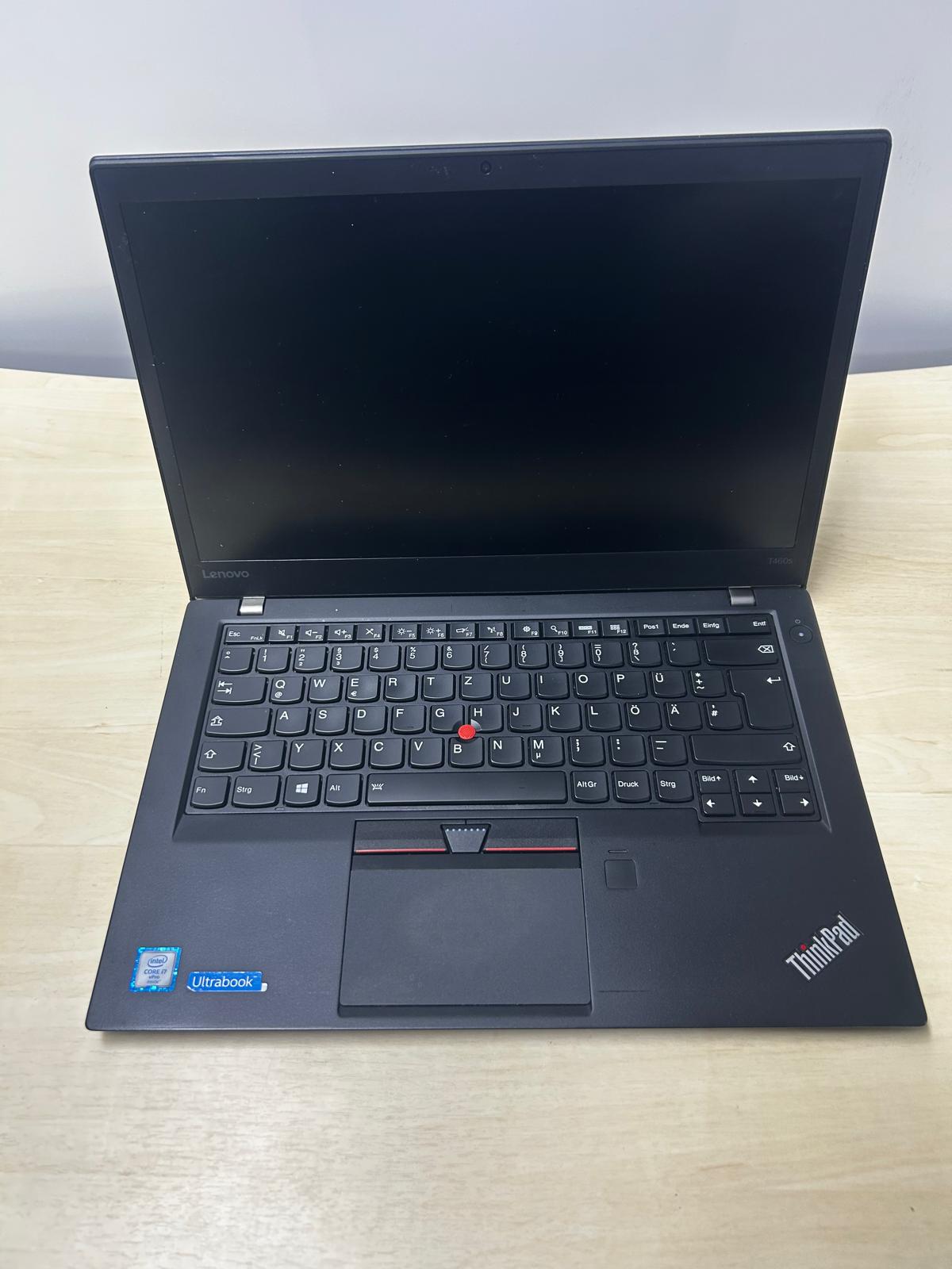LENOVO T460S Intel i7 6600U 12 GB RAM 256 GB M.2 SSD 14'' Notebook