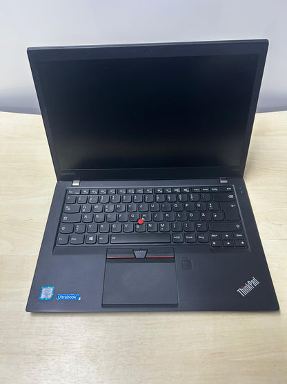 LENOVO T460S Intel i7 6600U 12 GB RAM 256 GB M.2 SSD 14'' Notebook