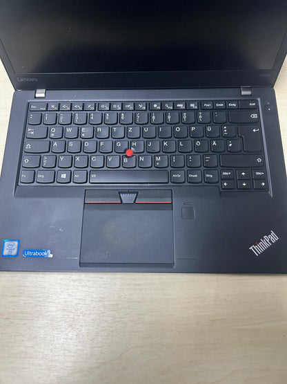 LENOVO T460S Intel i7 6600U 12 GB RAM 256 GB M.2 SSD 14'' Notebook