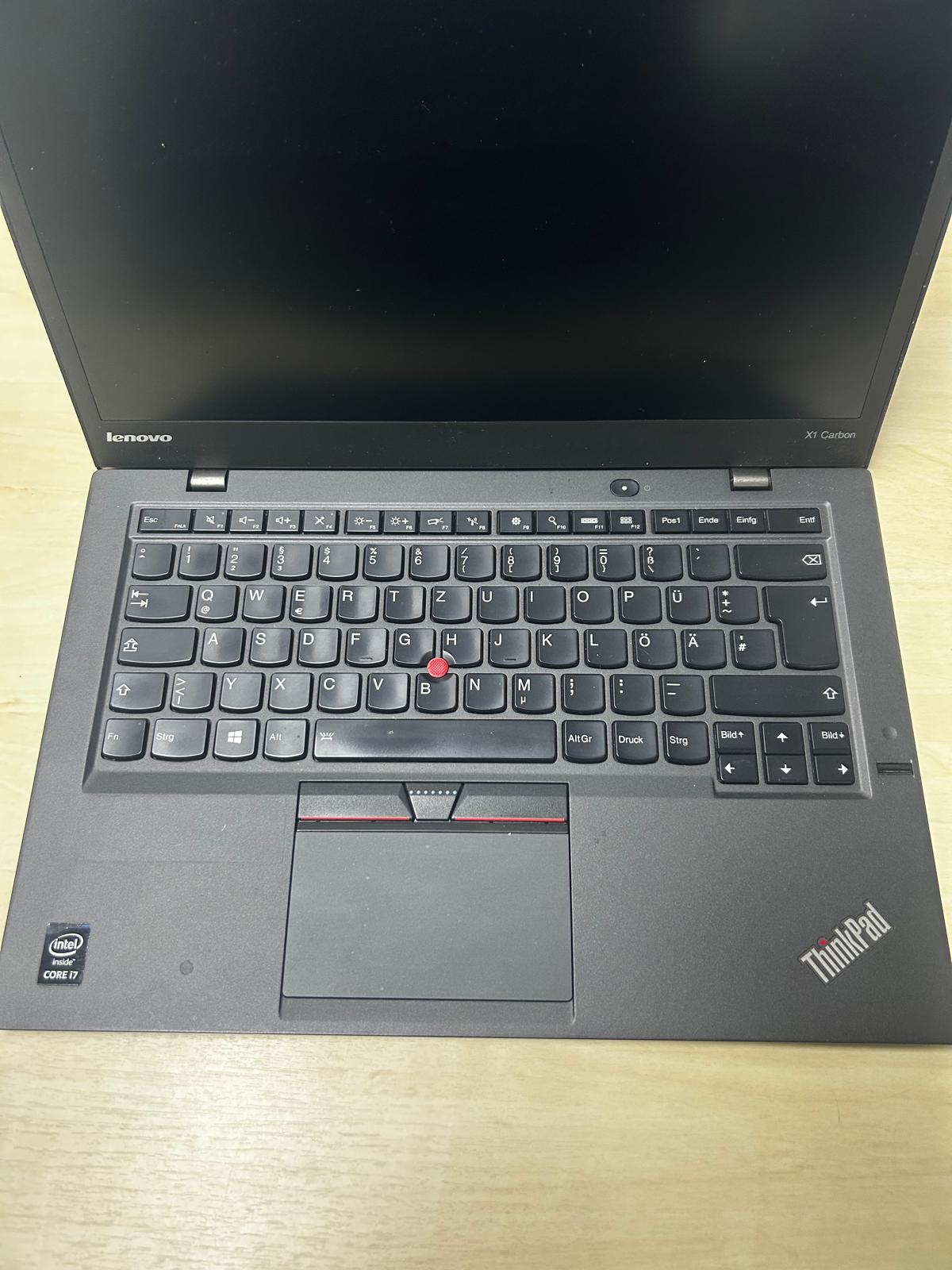 LENOVO X1Carbon i7 Intel i7 5500U 8 GB RAM 256 GB M.2 SSD 14'' Notebook