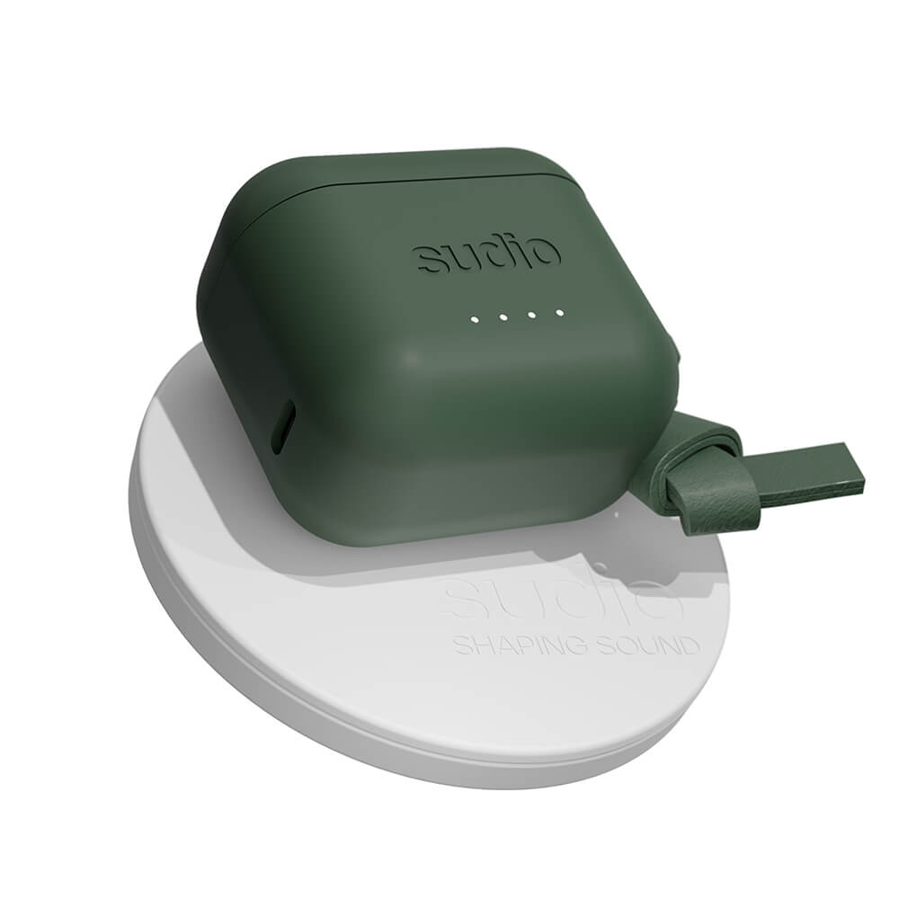 SUDIO HEADPHONE ETT ANC Echtes drahtloses grünes In-Ear-Mikrofon