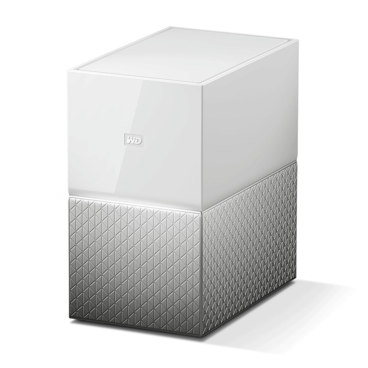 WD (Western Digital) My Cloud Home Duo 4TB Externe HDD-Festplatte (USB-Anschluss für den schnellen Import von Fotos, Videos und Dokumenten aus USB-Flashspeichern und externen Festplatten)