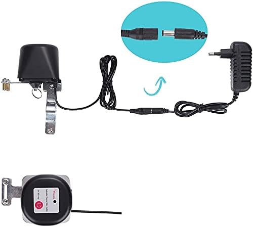 Owfeel WiFi & Bluetooth Smart Wasserventil, Abschaltung WiFi Steuerung Wasserventil Kompatibel mit Alexa, Google und Application Program iOS/Android