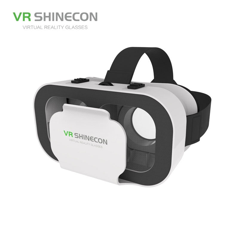 VR Shinecon G05A Virtual Reality HD Lens Headset Wirtschaftliche universelle 3D-VR-Brille Casque für 4,7-6,0 Zoll Android IOS-Telefone
