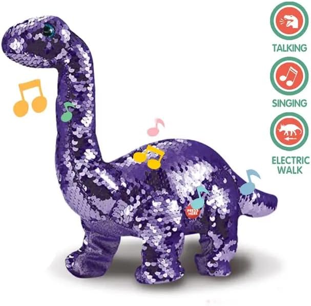 Jouets de dinosaures amusants, cadeaux pour les enfants de 3, 4, 5, 6, 7, 8, 9 ans, simulation de parole et de chant, rugissement Geräusche