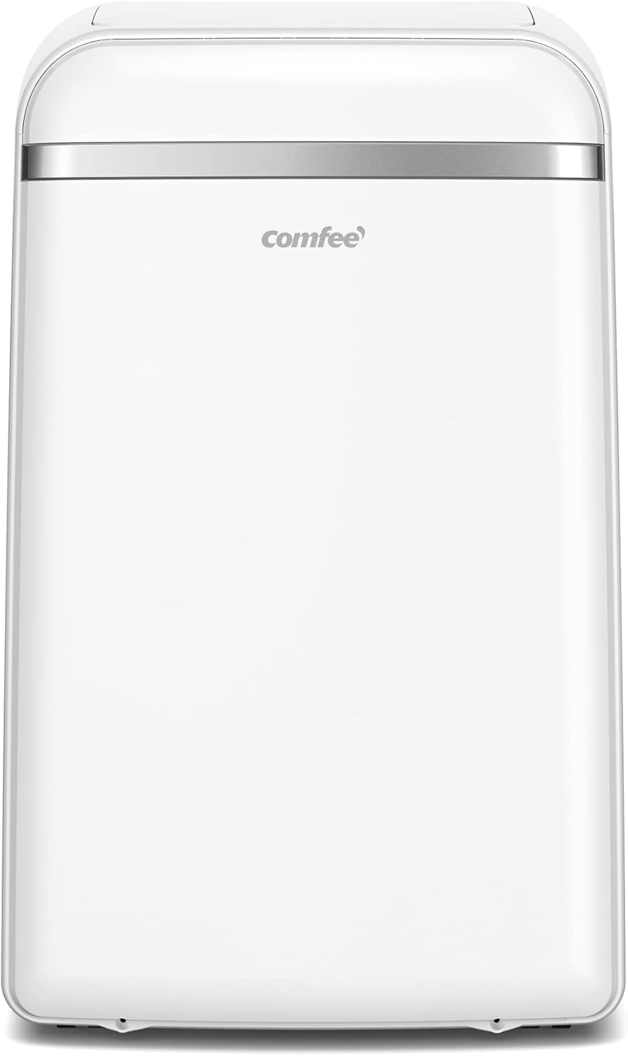 Comfee Mobiles Klimagerät PAC 12000, 12000 BTU 3,5kW, Kühlen&Ventilieren&Entfeuchten, Raumgröße bis 117m³(43㎡), Mobile Klimaanlage mit Abluftschlauch