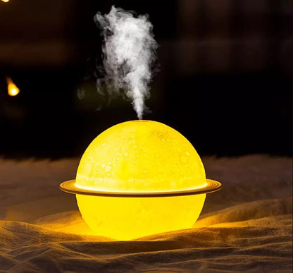 Planet Luftbefeuchter mit LED-Licht, Luftreiniger